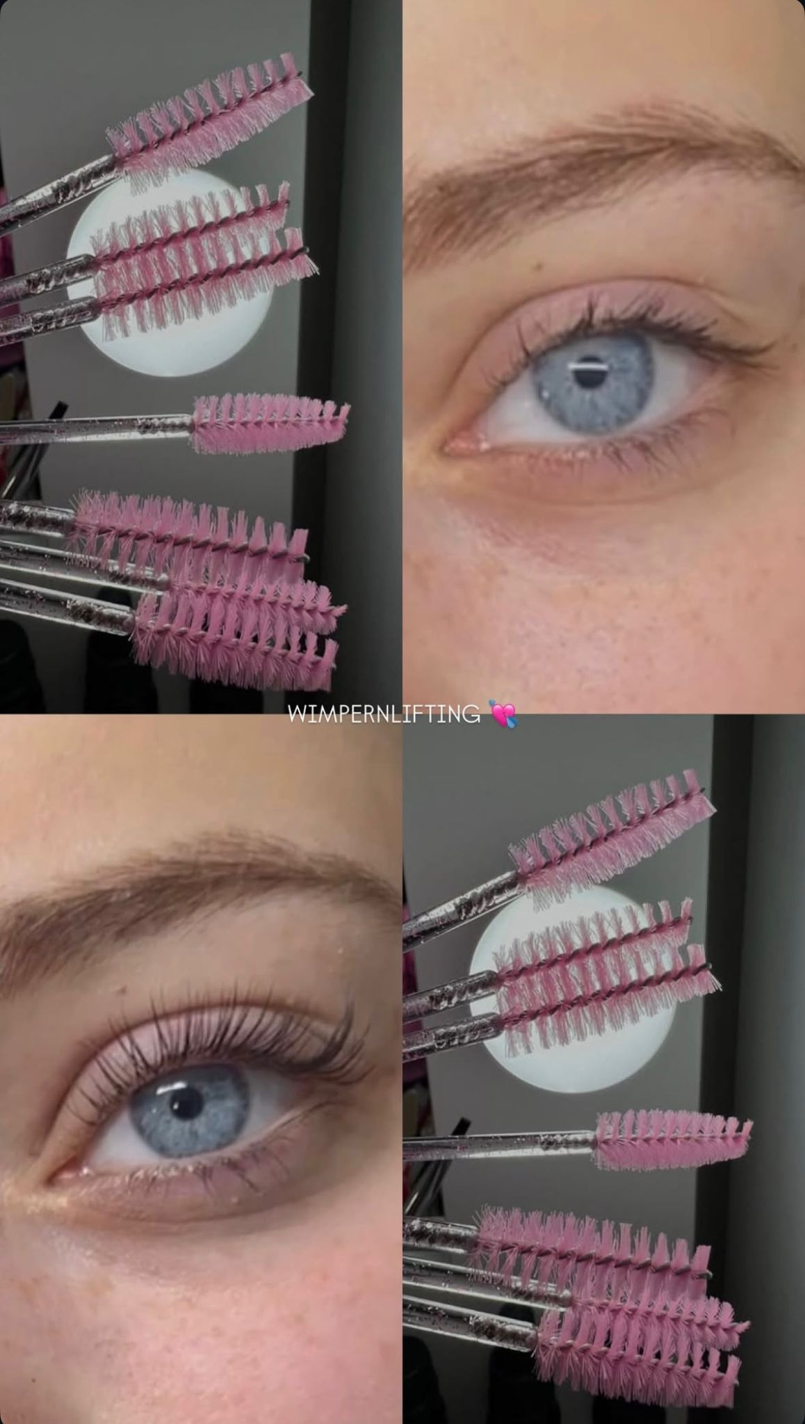 Lash & Browlift Ergebnis