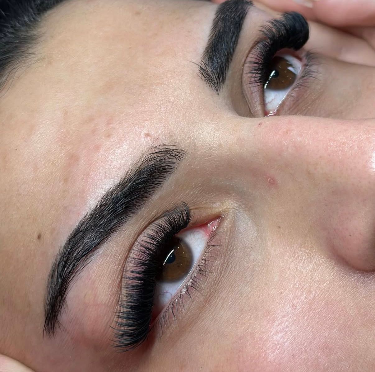 Wimpernverlängerung Ergebnis