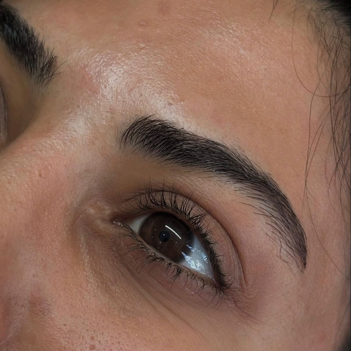 Wimpernverlängerung Ergebnis