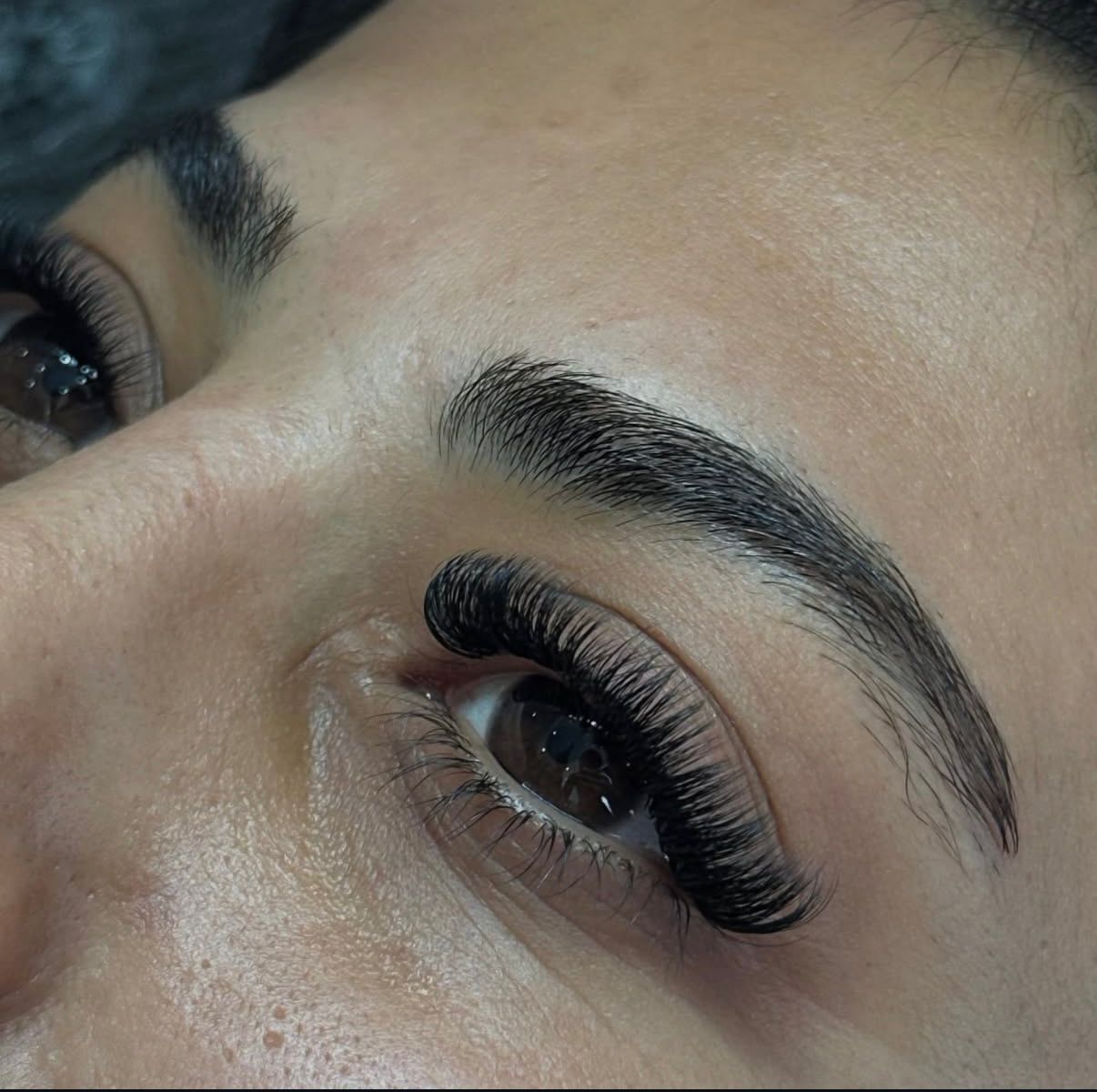 Wimpernverlängerung Detailansicht